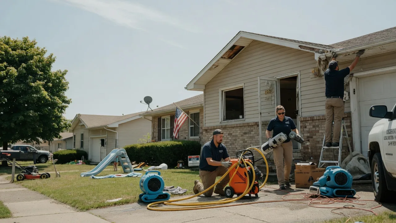 Water Damage Restoration in Wheatland, IN near me